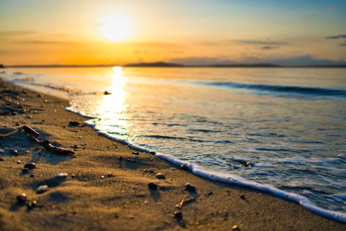 Alki Beach in Seattle Washington