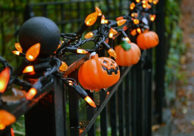 Jack O Lantern string lights